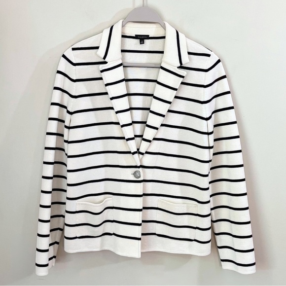 Talbots Notch Collar Knit Blazer - Picture 2 of 15